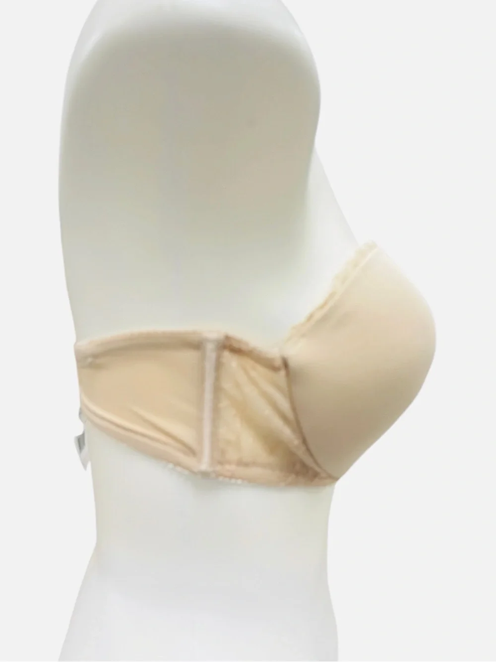 Vanity Fair Women's Gel Touch Padded Strapless Push Up Bra Beige Size 34C